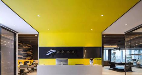 3000㎡中關(guān)村通航大廈辦公樓，材料和空間的對(duì)話！