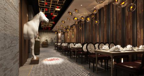 印象餐廳，靈感來自于自然。