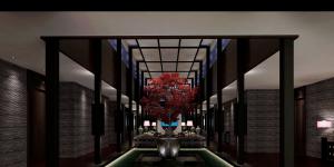 南寧秋潮會(huì)所現(xiàn)代中式裝修，注重中國(guó)風(fēng)